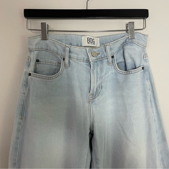 [BDG] Light Wash Wide Leg Casual Everyday Trendy Denim Jeans - Picture 2 of 7